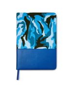 Custom Hardcover Camo Canvas Journal Notebook 5.78" X 8.35" - 4