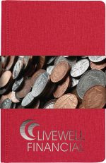 Custom Heathered Journal w/Full Color Graphic Wrap (5"x8")