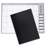 Custom Monthly Desk Planner - Leatherette - 2