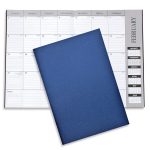 Custom Monthly Desk Planner - Leatherette - 7