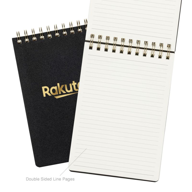 Custom Muscovy Spiral Front Flip Journal - 2