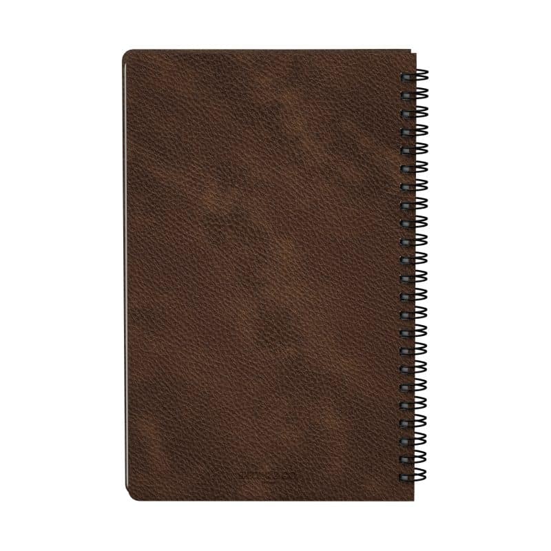 Custom Old Money Soft Cover Spiral Journal - 9