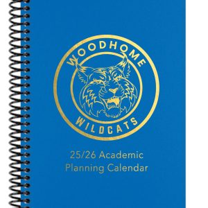 Custom Poly Cover Academic Weekly Planner (5 ¼"x 8 ¼")