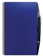 Custom Poly Cover Academic Weekly Planner w/Pen Safe Back (5 ¼"x 8 ¼") - 1