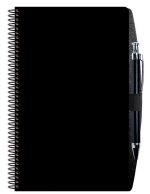Custom Poly Cover Academic Weekly Planner w/Pen Safe Back (5 ¼"x 8 ¼") - 2