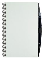 Custom Poly Cover Academic Weekly Planner w/Pen Safe Back (5 ¼"x 8 ¼") - 3