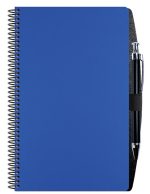 Custom Poly Cover Academic Weekly Planner w/Pen Safe Back (5 ¼"x 8 ¼") - 4