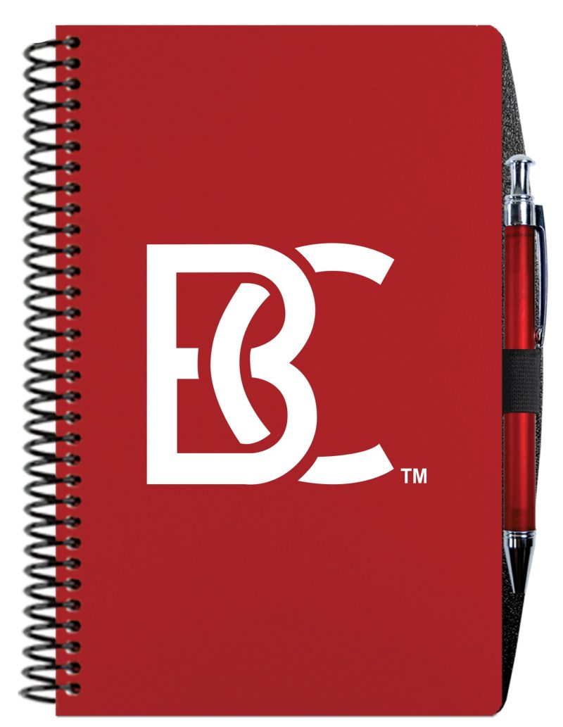 Custom Poly Cover Academic Weekly Planner w/Pen Safe Back (5 ¼"x 8 ¼")