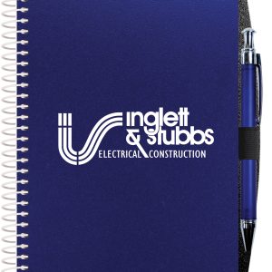 Custom Poly Weekly Planner w/Pen Safe Back