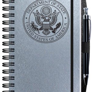 Custom Radiant Journal w/Pen & 100 Sheets (5 ¼"x 8 ¼")