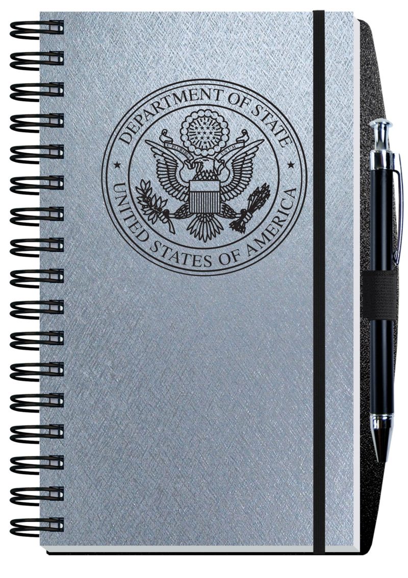 Custom Radiant Journal w/Pen & 100 Sheets (5 ¼"x 8 ¼")