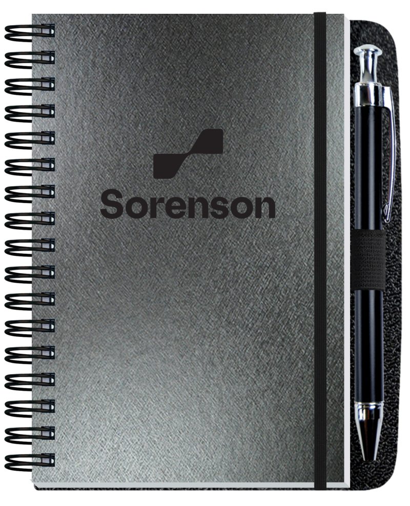 Radiant-Journal-wPen-4x-6-JJ1A-PS Custom Radiant Journal w/Pen (4"x 6")
