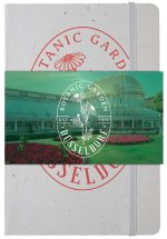 Custom Recycled Seed Paper Journal w/Full-Color GraphicWrap (5.5"x8.5")