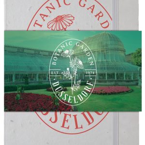 Custom Recycled Seed Paper Journal w/Full-Color GraphicWrap (5.5"x8.5")