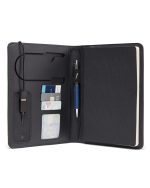 Custom Roma 6"x8" Wireless Power Charger Refillable Journal - 5