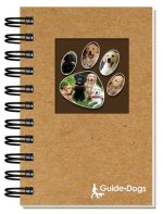 Custom Shadowbox Paperboard Journal w/100 Sheets (4"x 6")