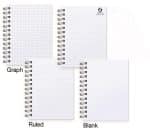 Custom Shadowbox Paperboard Journal w/50 Sheets (5 ¼"x 8 ¼") - 7