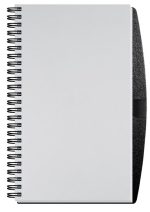 Custom Shadowbox Paperboard Journal w/50 Sheets & Pen (5 ¼"x 8 ¼") - 1