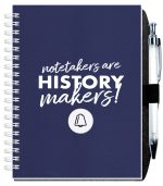 Custom Shadowbox Paperboard Journal w/50 Sheets & Pen (5"x 7")