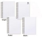 Custom Shadowbox Paperboard Journal w/50 Sheets & Pen (8 ½"x 11") - 9
