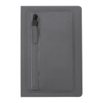 Custom Sleek Zippered Pocket Journal - 1