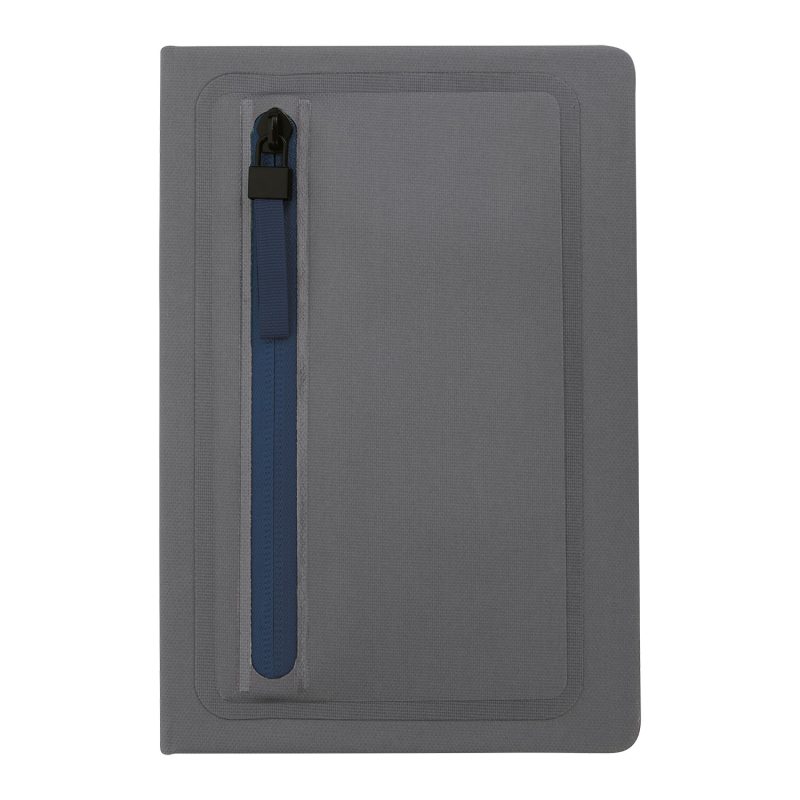 Custom Sleek Zippered Pocket Journal - 2