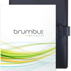 Custom Small Refillable Dovana Journal w/Full-Color Tip-In (6"x7.75")