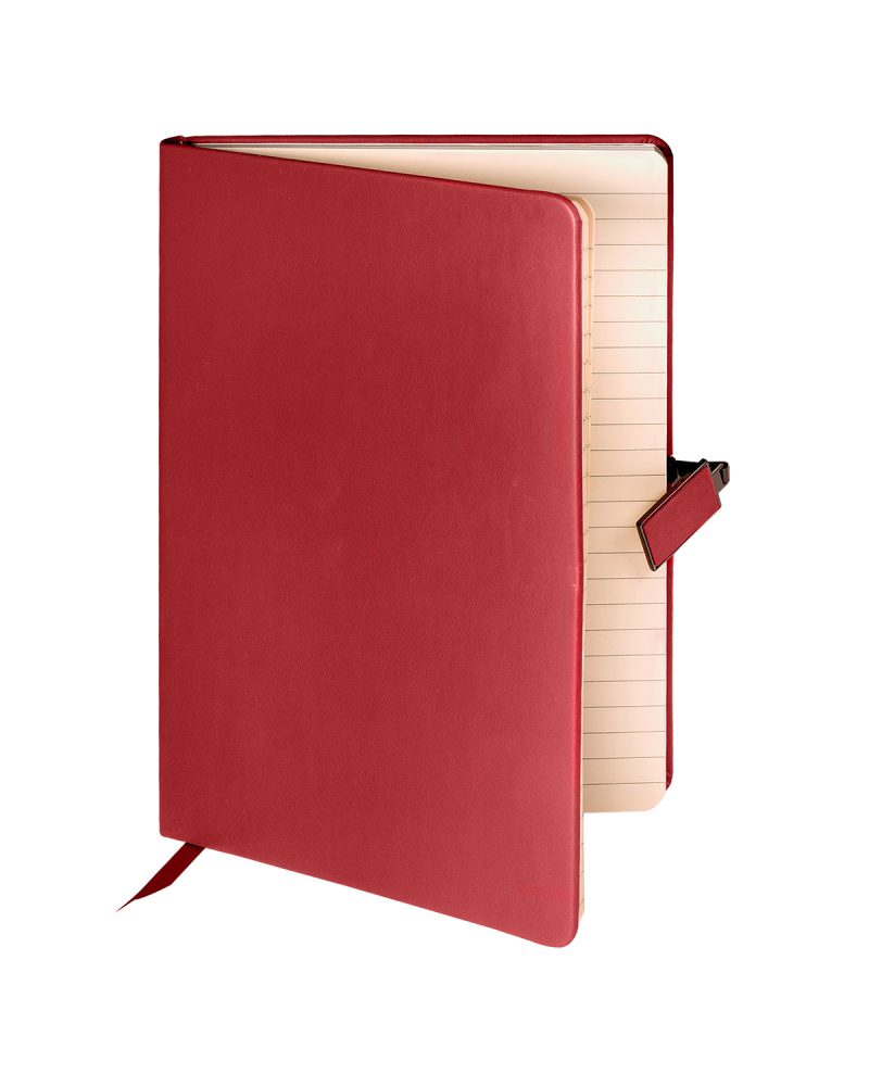 Custom Tuscany Journal With Magnetic Badge Closure - 6