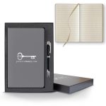 Custom Castelli Matra Slim Medio Lined Ivory Page Journal Gift Set - 2