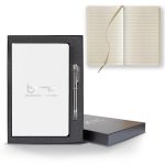 Custom Castelli Matra Slim Medio Lined Ivory Page Journal Gift Set - 5