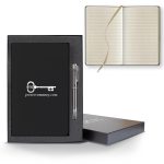 Custom Castelli Matra Slim Medio Lined Ivory Page Journal Gift Set - 9