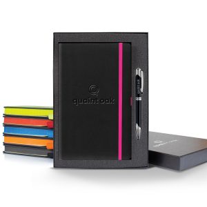 Custom Castelli Tucson Edge Medio Lined Ivory Page Journal Gift Set