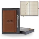 Custom Castelli Tucson Medio Lined Ivory Page Journal Gift Set - 7