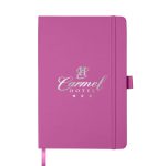 Custom Plato Journal W/Elastic Band & Pen Loop - 4