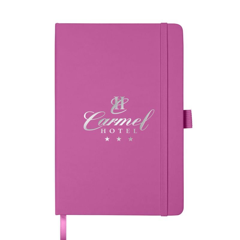 Custom Plato Journal W/Elastic Band & Pen Loop - 4