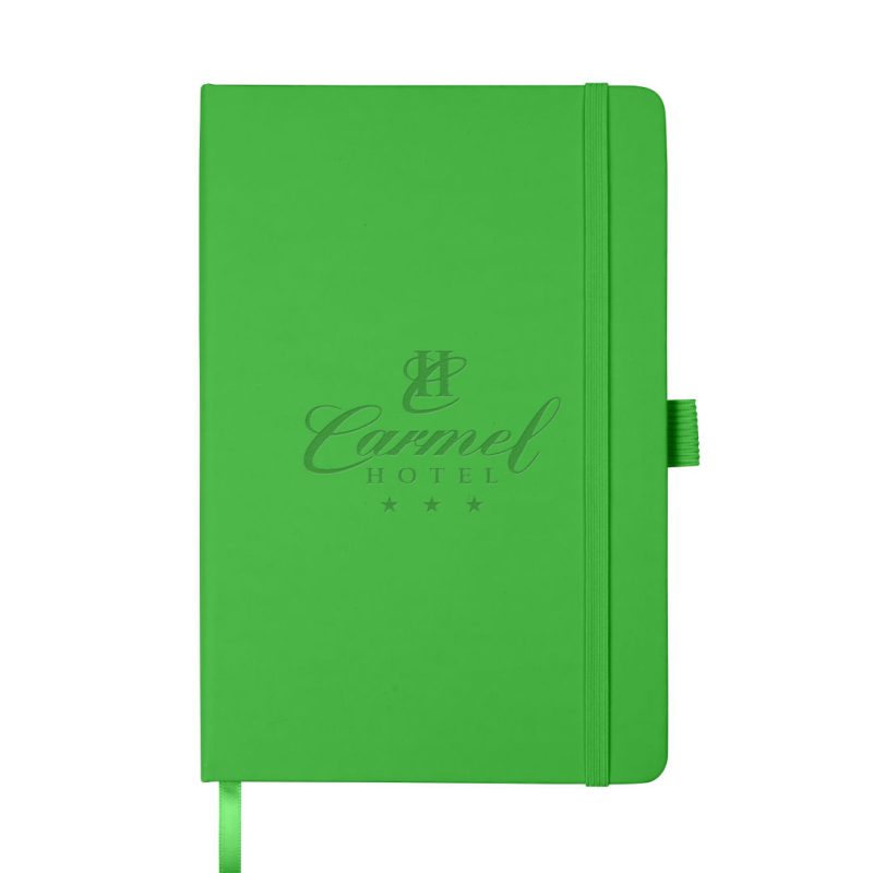 Custom Plato Journal W/Elastic Band & Pen Loop - 5