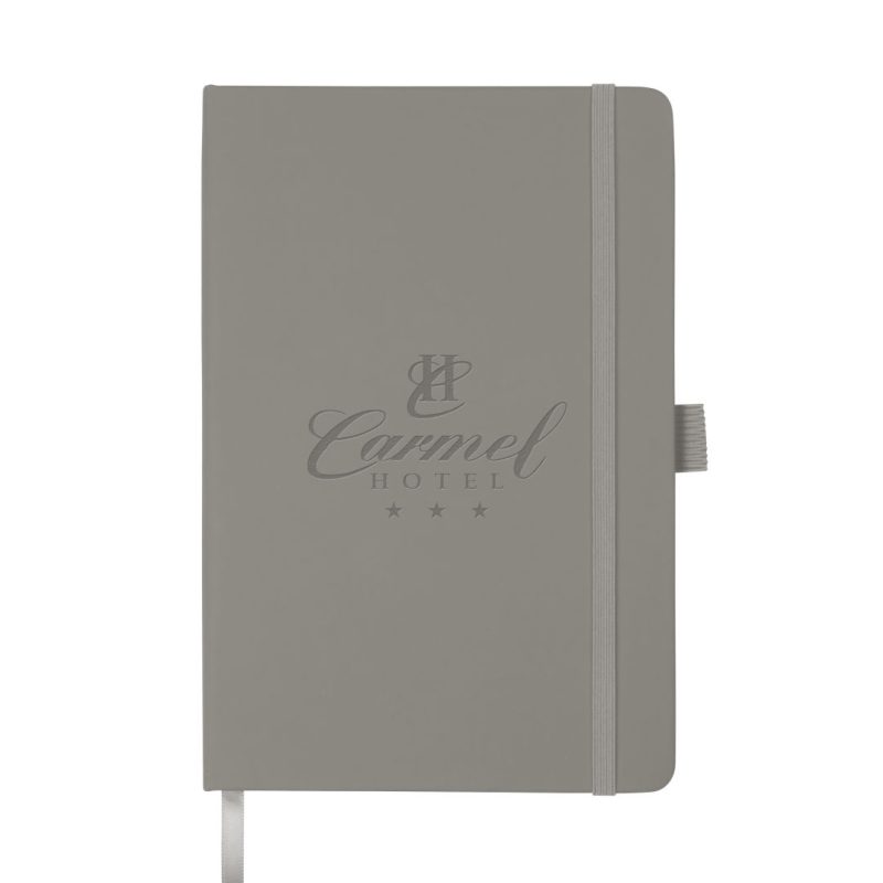 Custom Plato Journal W/Elastic Band & Pen Loop - 6