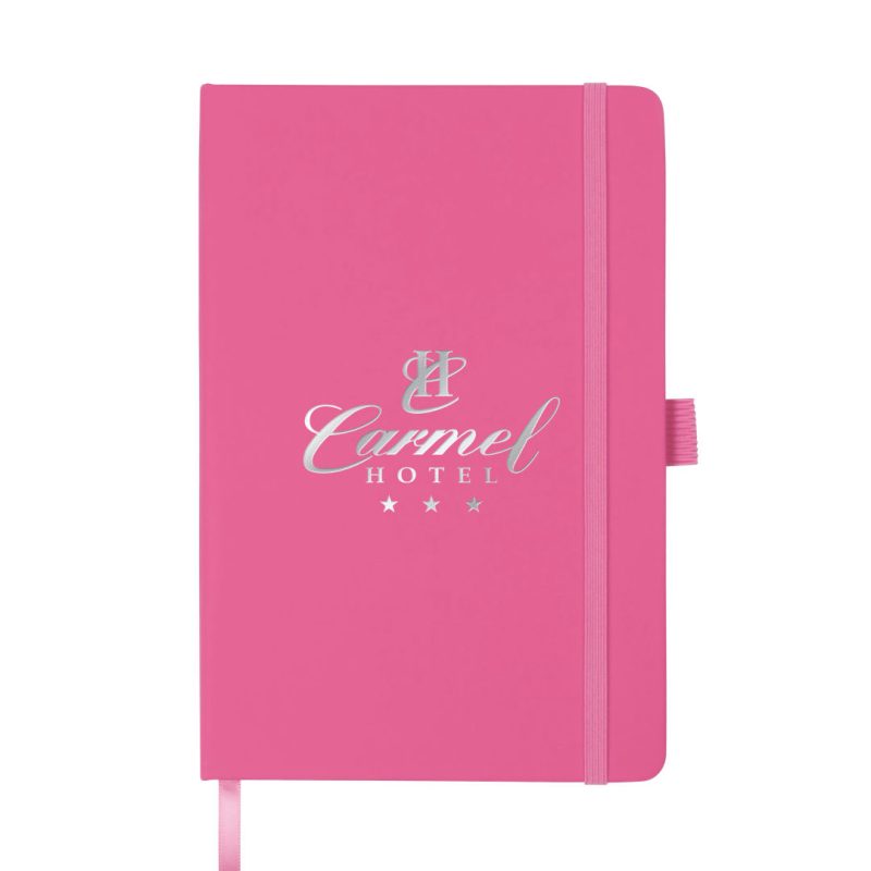 Custom Plato Journal W/Elastic Band & Pen Loop - 8