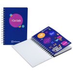 Custom 5" x 8" Full Color Spiral Sticker Journal