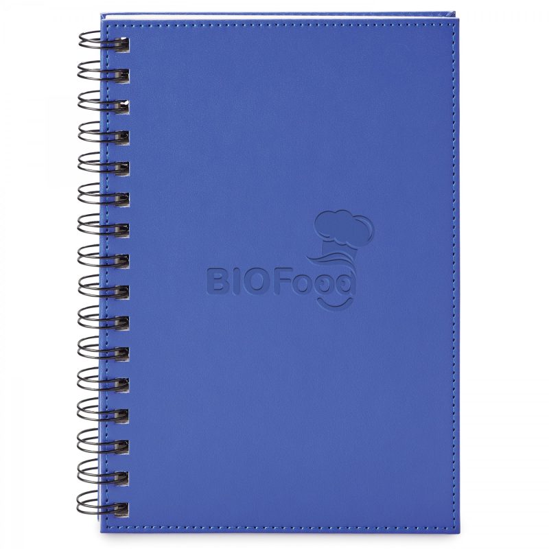 Custom Neoskin Hard Cover Spiral Journal - 2