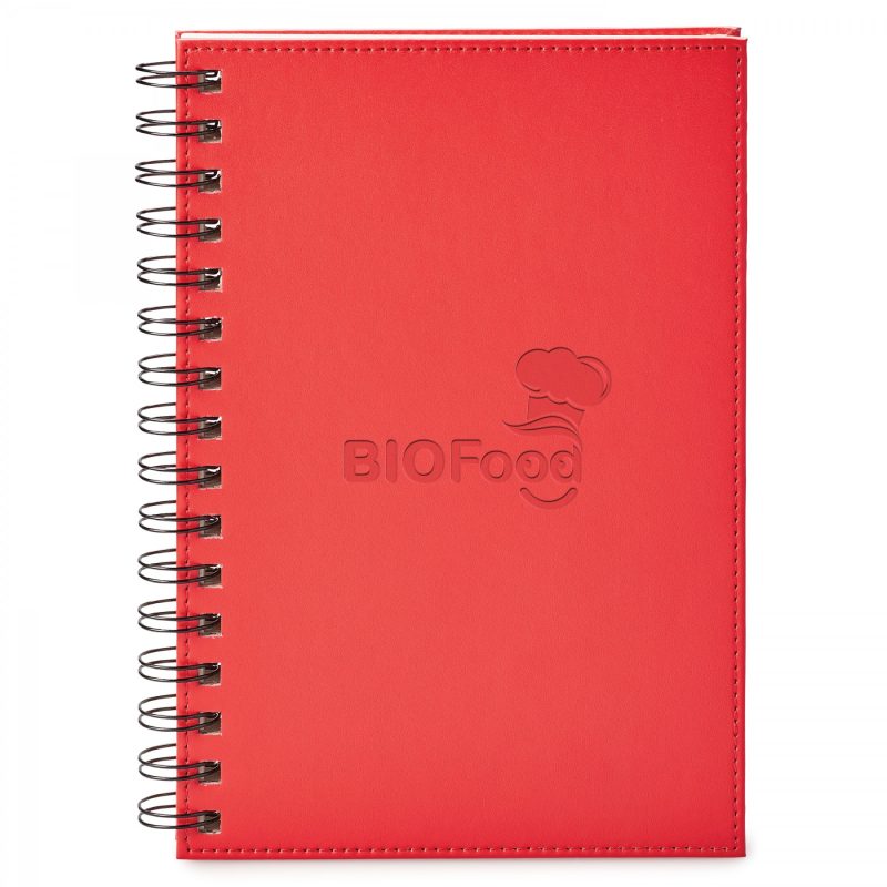 Custom Neoskin Hard Cover Spiral Journal - 3