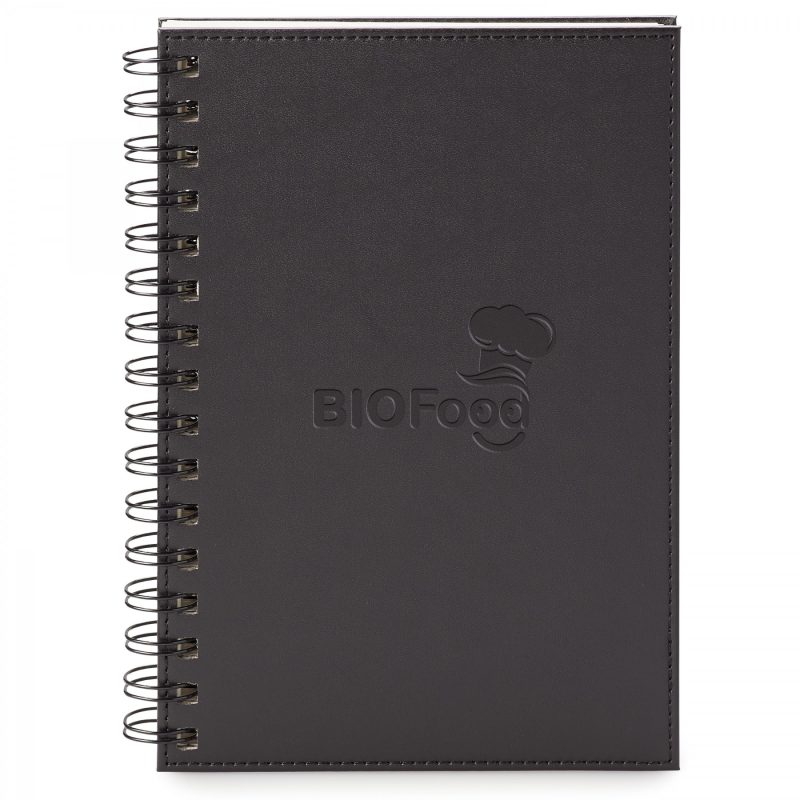 Custom Neoskin Hard Cover Spiral Journal - 5