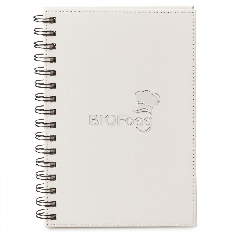 Custom Neoskin Hard Cover Spiral Journal - 6