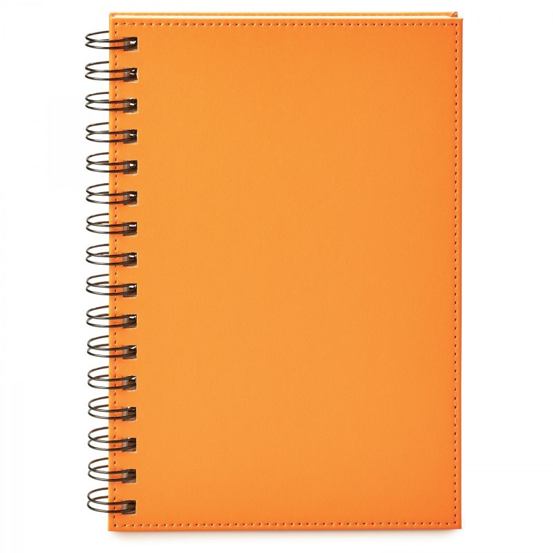 Custom Neoskin Hard Cover Spiral Journal - 9