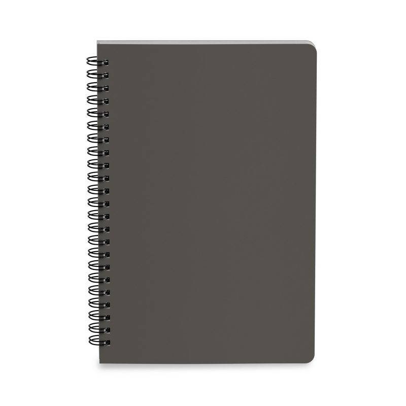 Custom Stone Paper Soft Cover Spiral Journal - 8