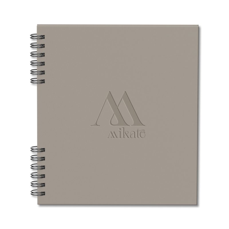 Custom Colorpulse Hard Cover Spiral Journal - 2