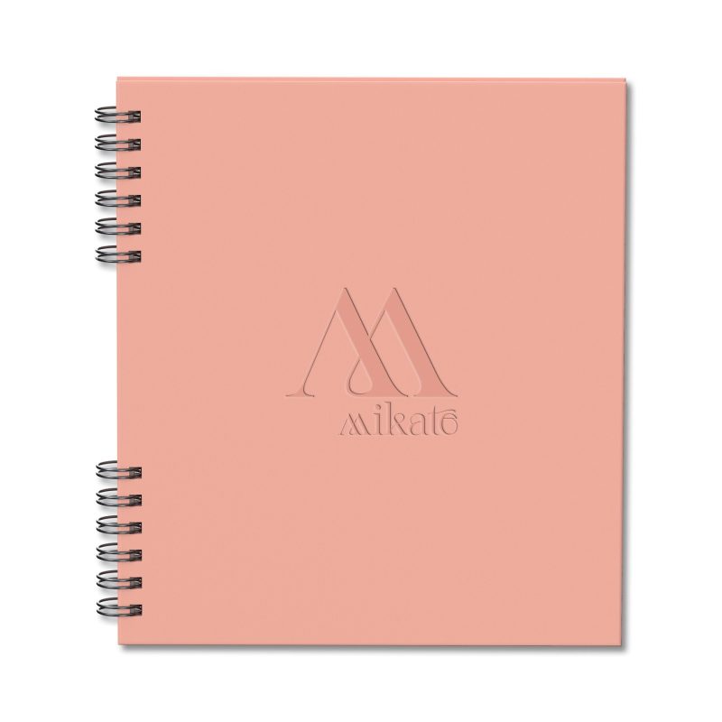 Custom Colorpulse Hard Cover Spiral Journal - 6