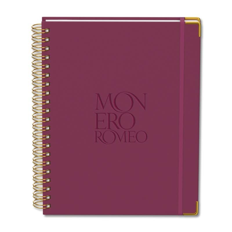 Custom Luna A4 Hard Cover Spiral Journal - 2