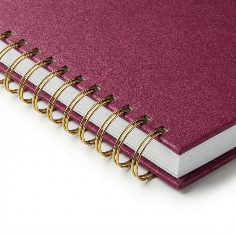 Custom Luna A4 Hard Cover Spiral Journal - 7