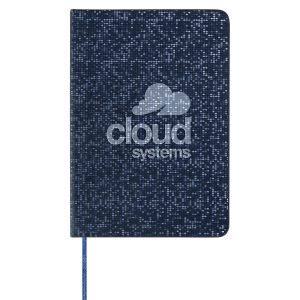 Custom Looking Glass Eco Textured Reflective Journal